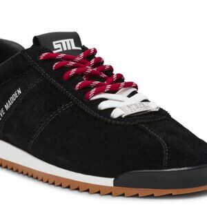 Steve Madden MIRAGE women's black/white suede sneakers 37.5